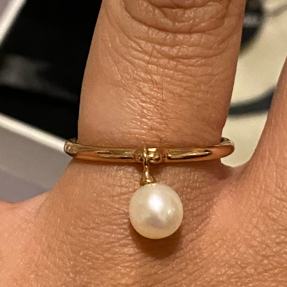 Pandora Fresh Water Pearl Ring